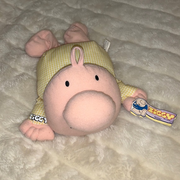 Vintage 90s Ziggy IMAGINE doll stuffed pillow bean bag toy tags on - Picture 8 of 14